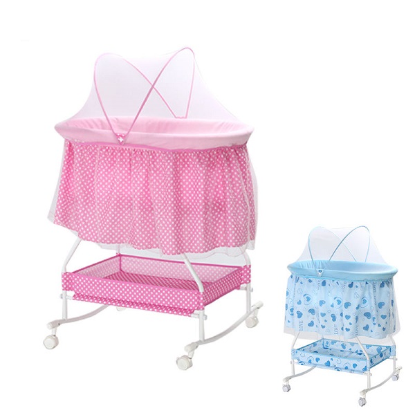 OEM Metal Safety Mobile Baby Cradle