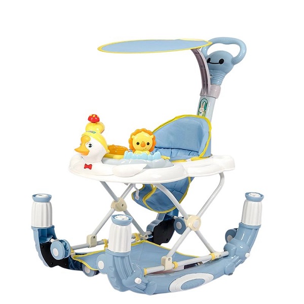 Popular Comfortable Baby Walker with Awning (1)