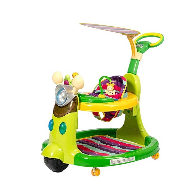 Popular Comfortable Baby Walker with Awning (1)