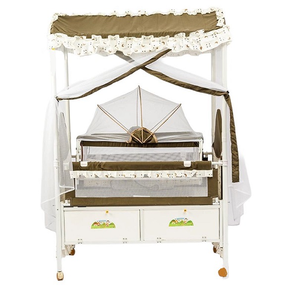 Popular High-quality cute metal baby cradle