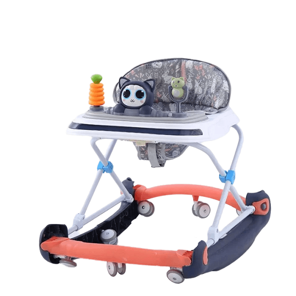 Stylish Baby Walker with Wheels and Toys Clafbebe