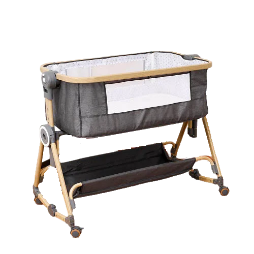 Modern Portable Bedside Bassinet with Wheels