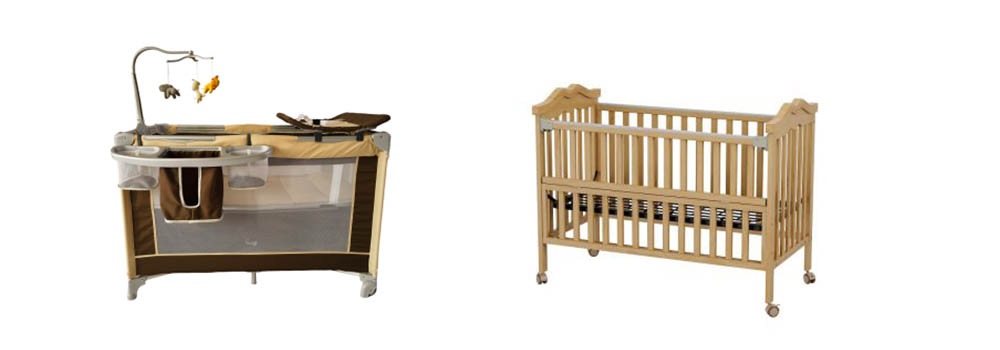 playard and crib