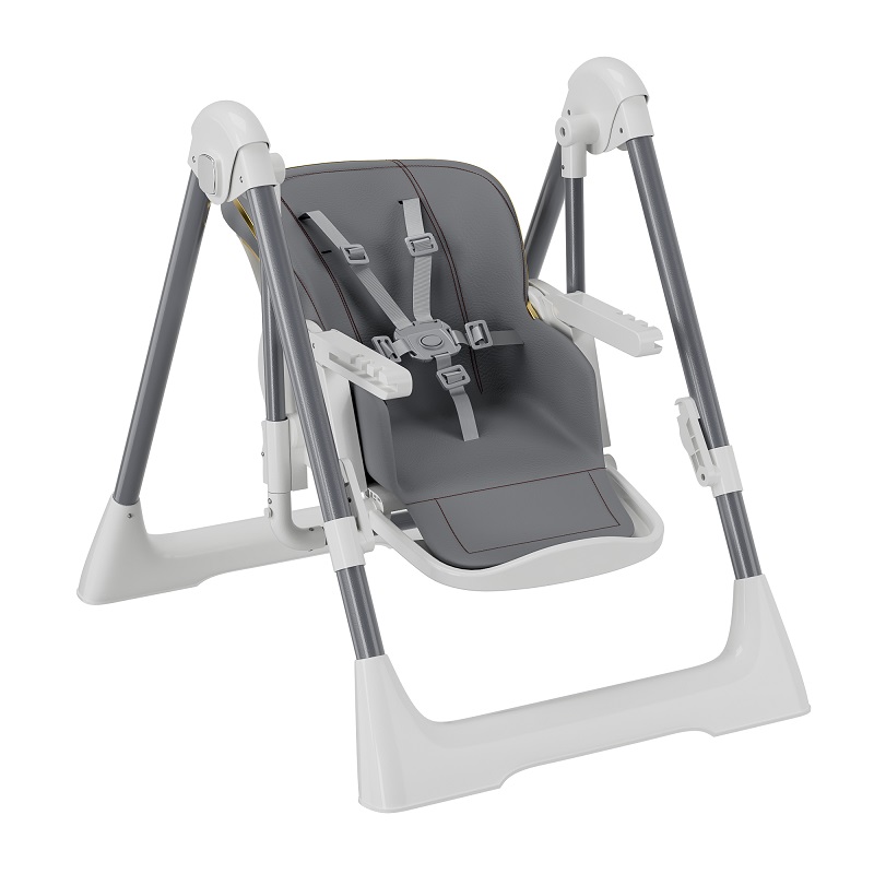 Adjustable Baby High Chair 11-3-grey-18s
