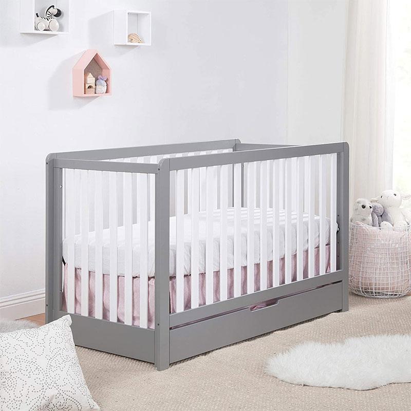 Modern 4 in 1 Crib with Drawers KRF0120-5