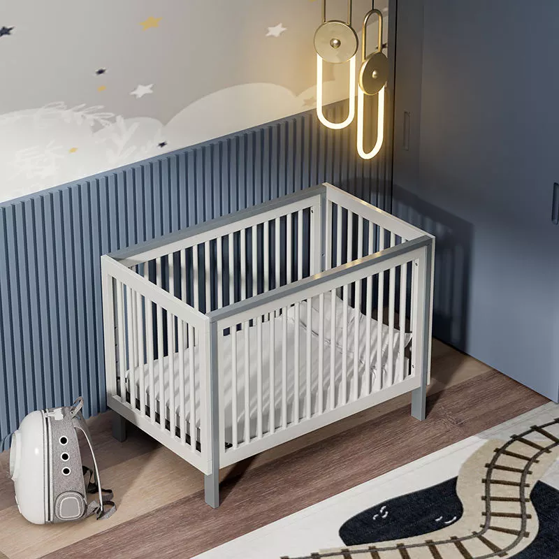 Modern Sturdy Wooden Convertible Crib