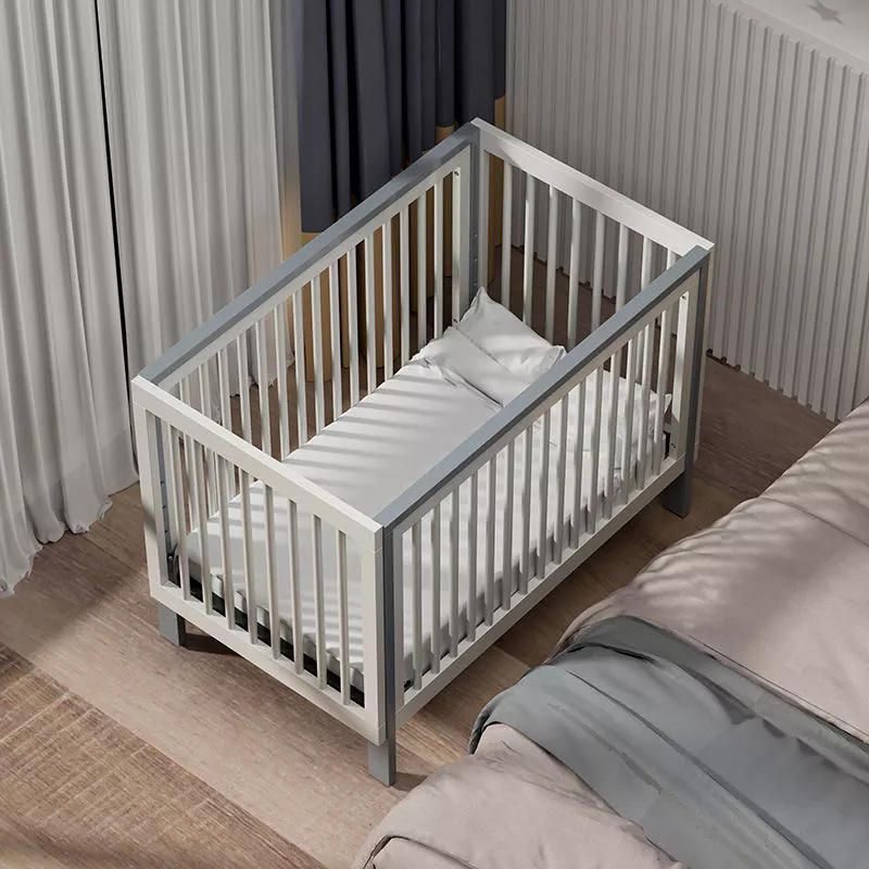 Modern Sturdy Wooden Convertible Crib