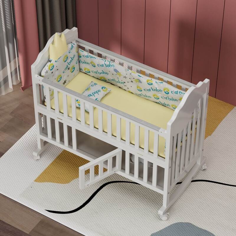 New-High-Quality-Safe-Wooden-Baby-Crib-02