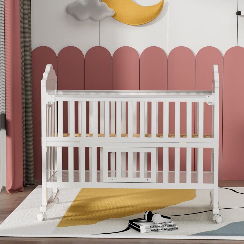 New-High-Quality-Safe-Wooden-Baby-Crib-03