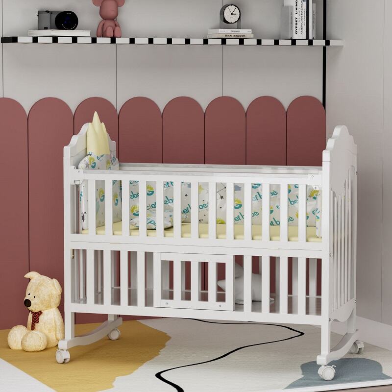 New-High-Quality-Safe-Wooden-Baby-Crib-05