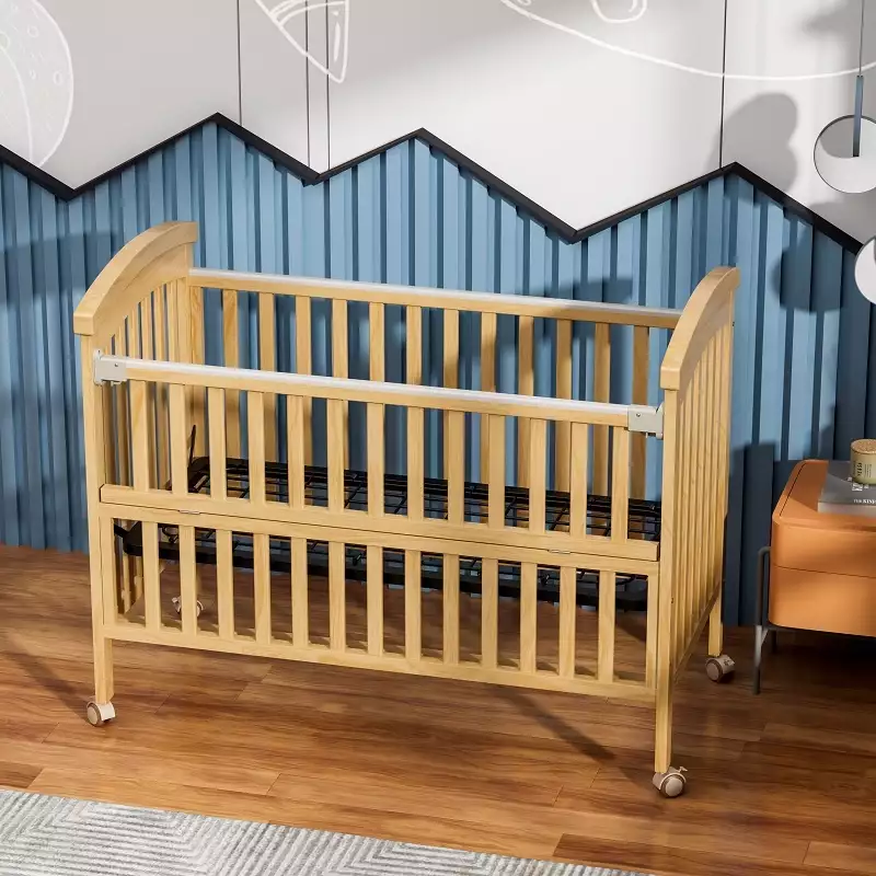 Solid Wood Crib (6)