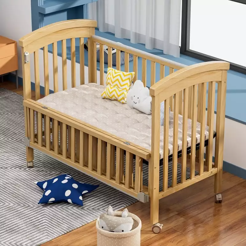 Solid Wood Crib (4)