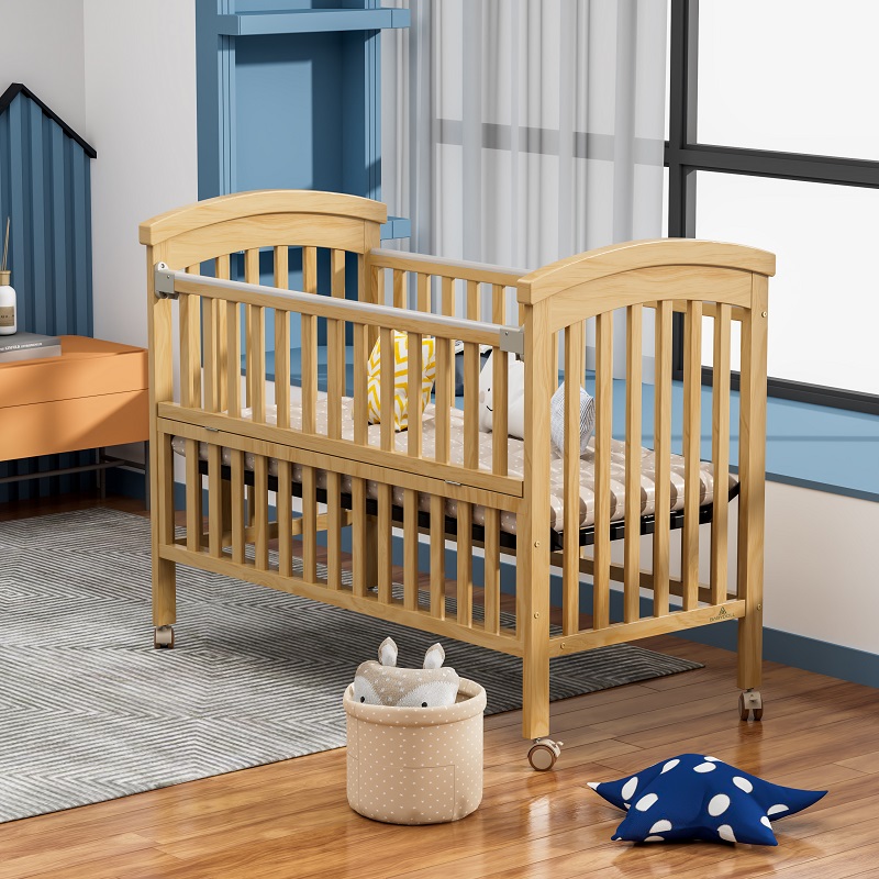Solid Wood Crib Varnish WBB919-3