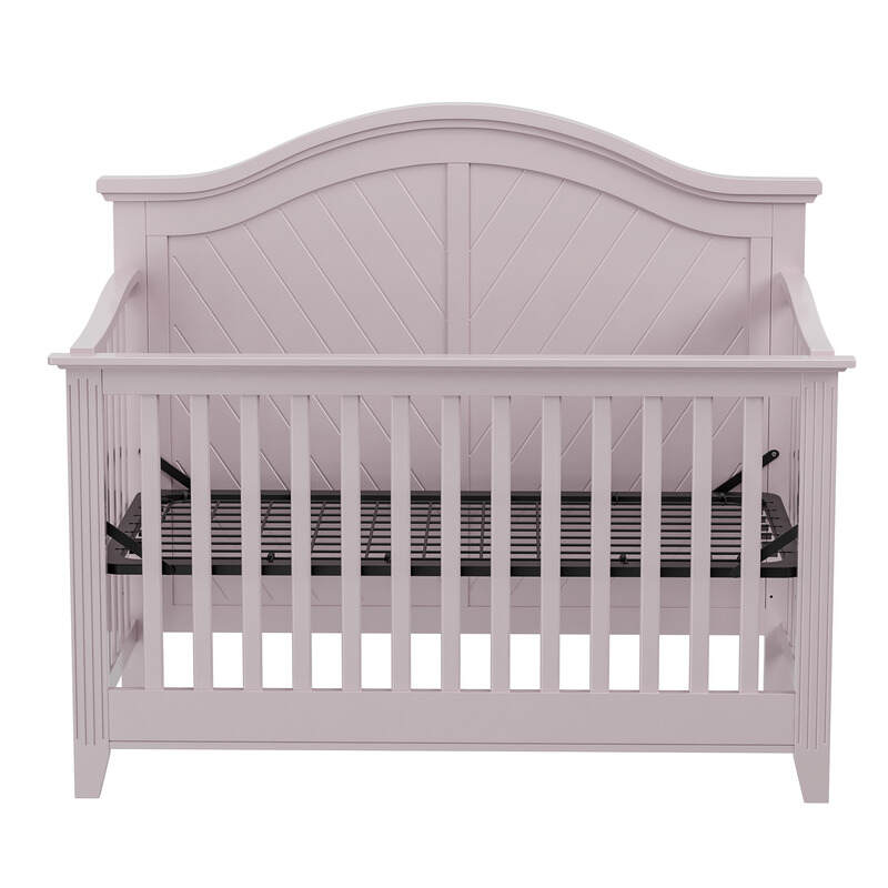 Lit bébé convertible polyvalent en bois