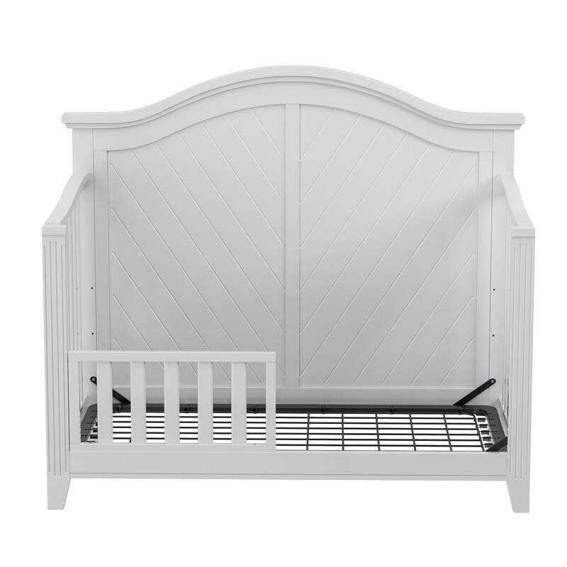 Versatile Convertible Wooden Baby Bed