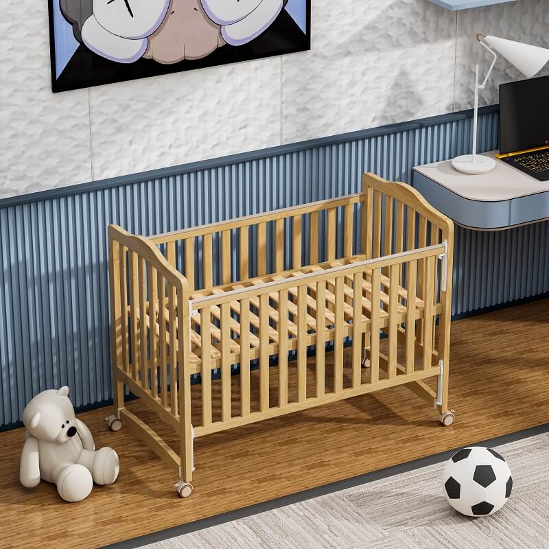Wooden Baby Bed Varnish 419-2