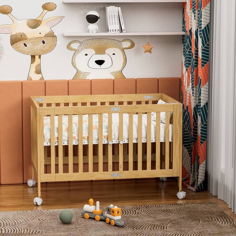 foldable-crib-for-infants-wbb1227-wood-11s