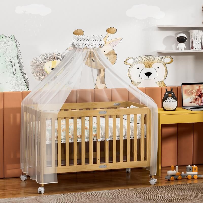 foldable-crib-for-infants-wbb1227-wooden-7s