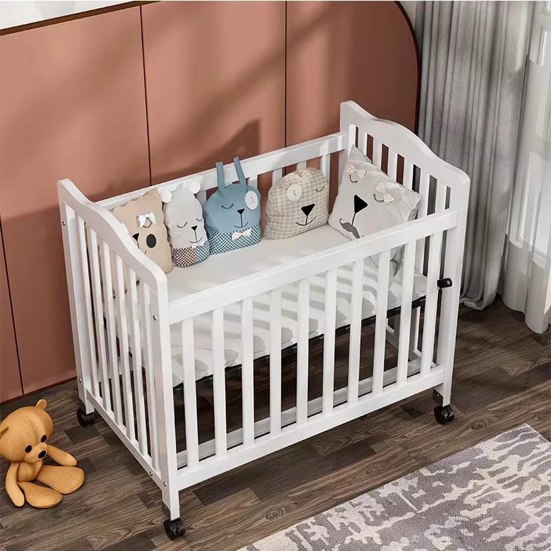 wooden-infant-bed-with adjustable-height