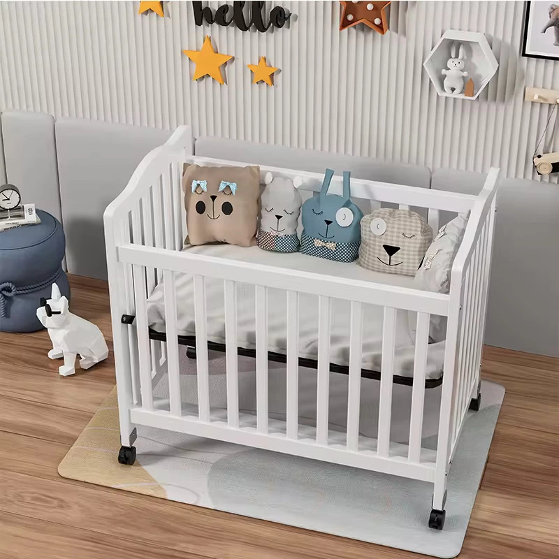 wooden-infant-bed-with adjustable-height