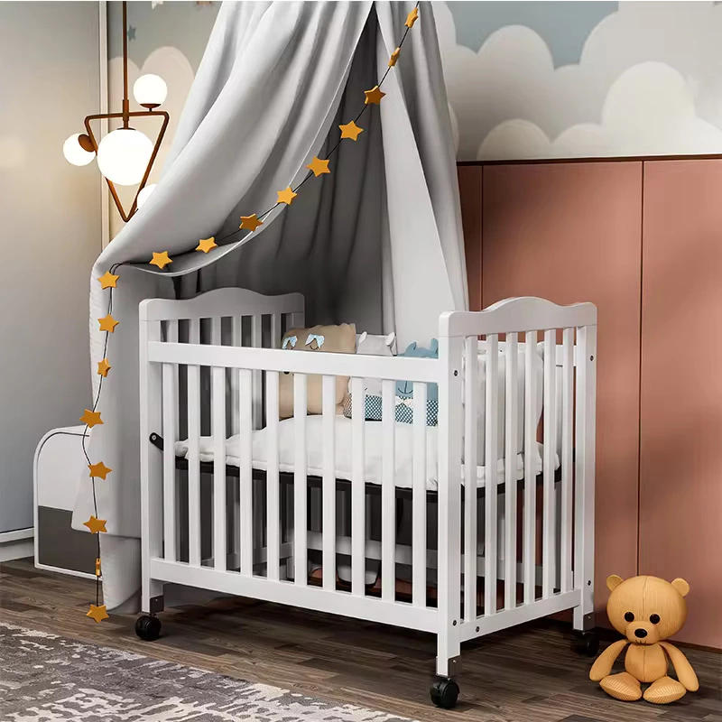 wooden-infant-bed-with adjustable-height