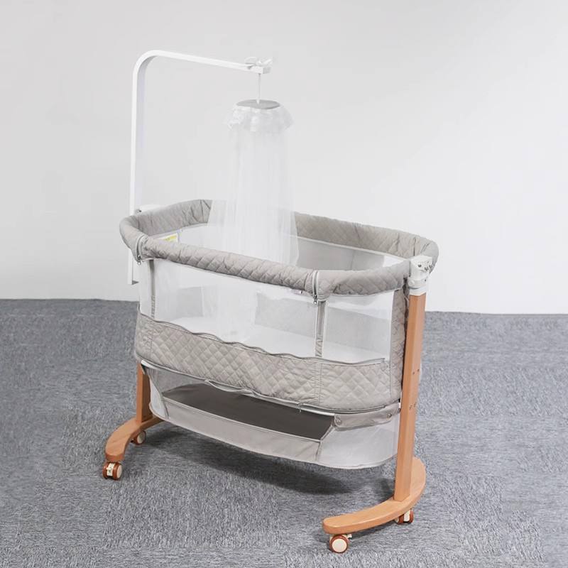 Portable Bedside Bassinet with Mosquito Nets