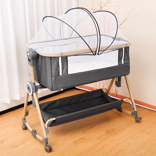 Modern Portable Bedside Bassinet with Wheels - Craft Child