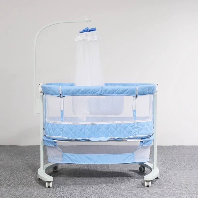 Portable Bedside Bassinet with Mosquito Nets