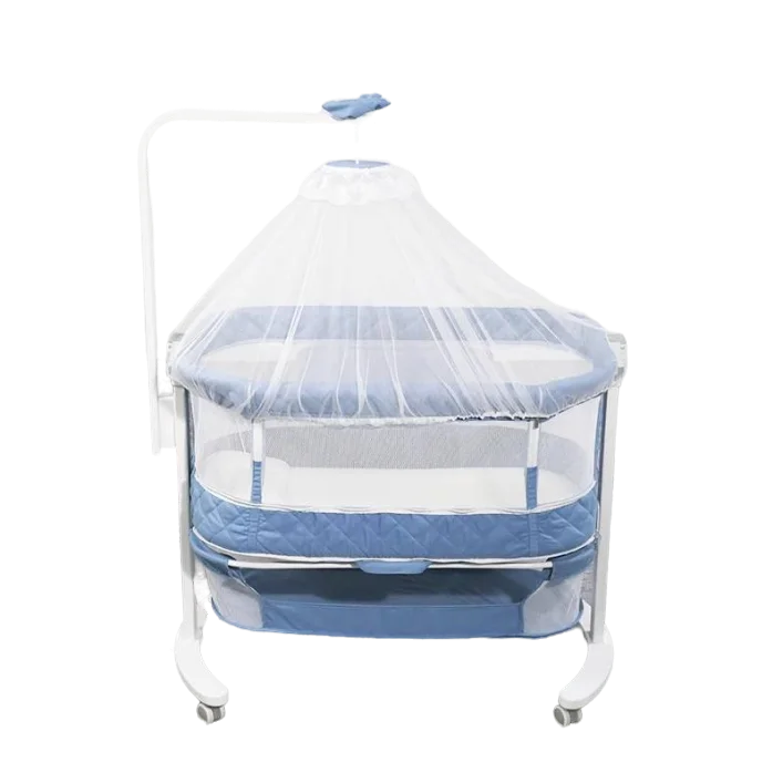 Portable bedside Bassinet with Mosquito Nets