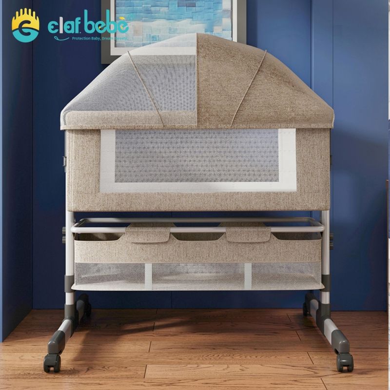 Comfort Bedside Rocking Bassinet with Wheels YW001