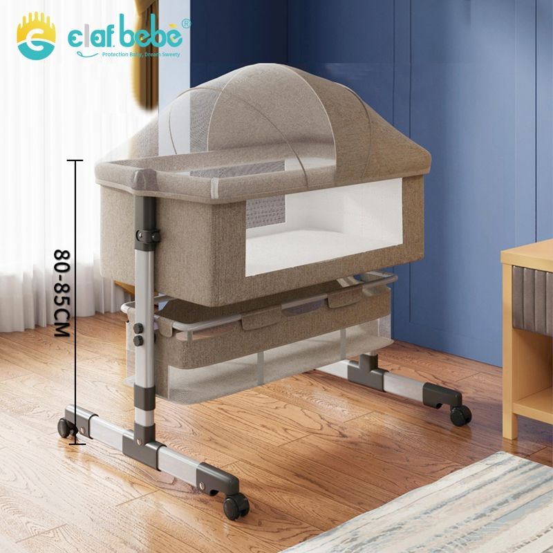 Berço de balanço Comfort Bedside com rodas YW001