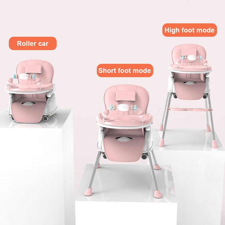 Chaise d'alimentation pour bébé convertible et confortable