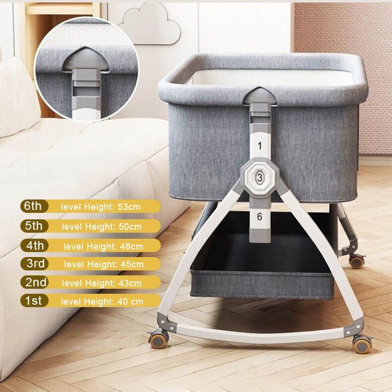 Modern Multi-function Portable Bassinet