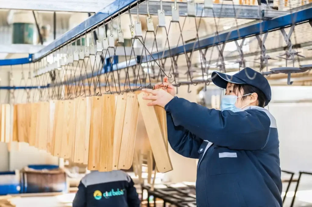 ligne de fabrication de berceaux pour bébé