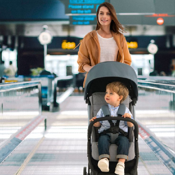 Taking a stroller on board