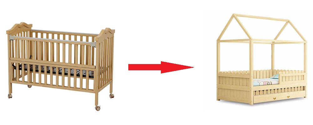 Transitioning from a crib to a floor bed