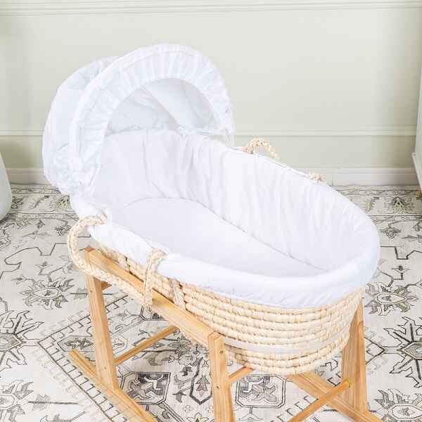 Baby Moses Basket with Rocking Stand